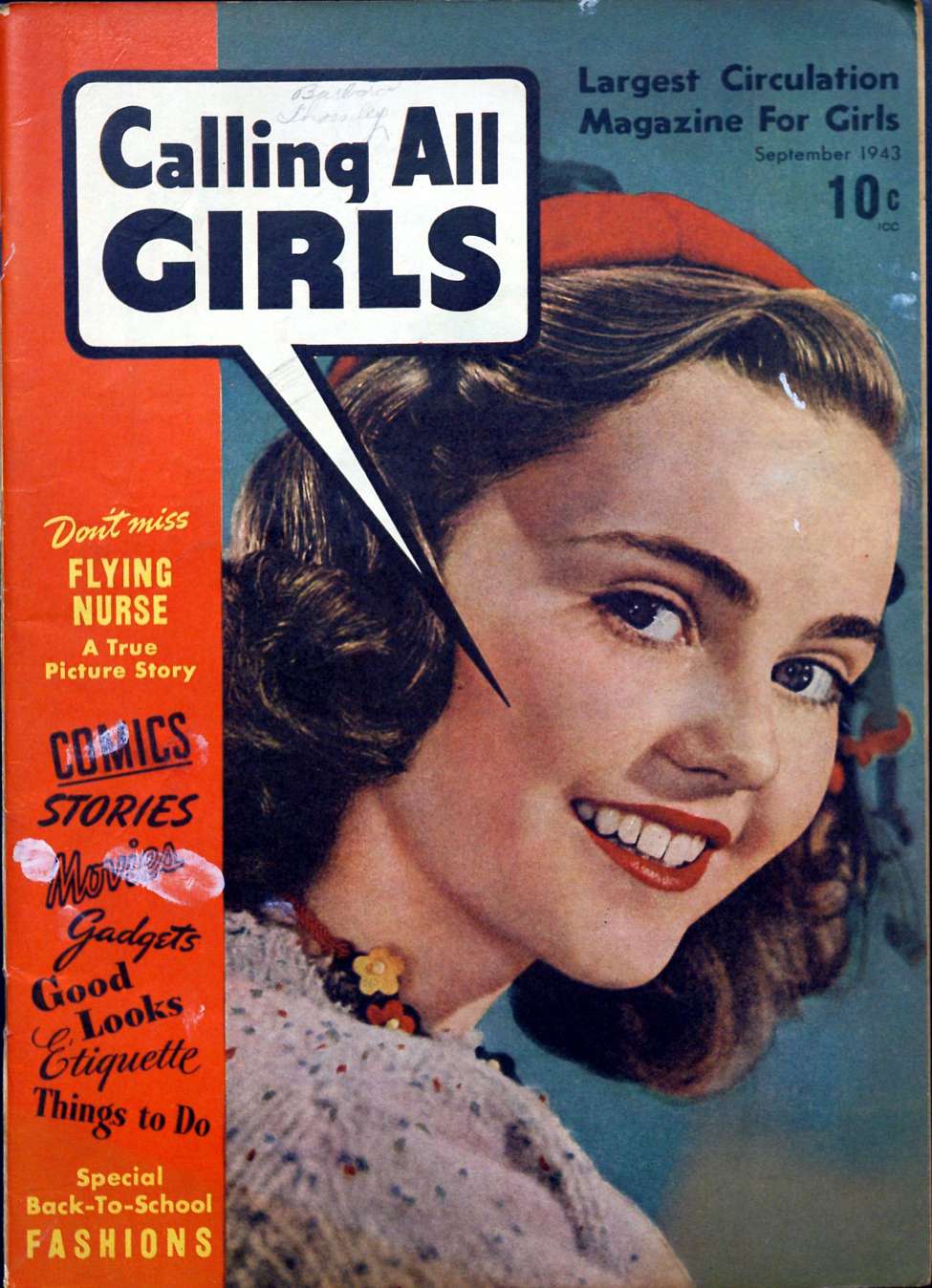 Comic Book Cover For Calling All Girls 21