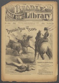 Large Thumbnail For Beadle's Half Dime Library 696 - Broadway Billy in Texas