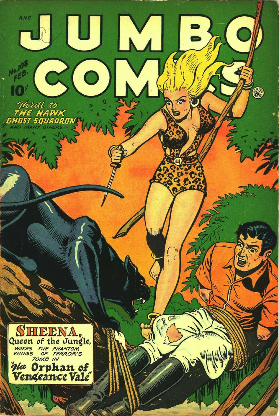 Book Cover For Jumbo Comics 108