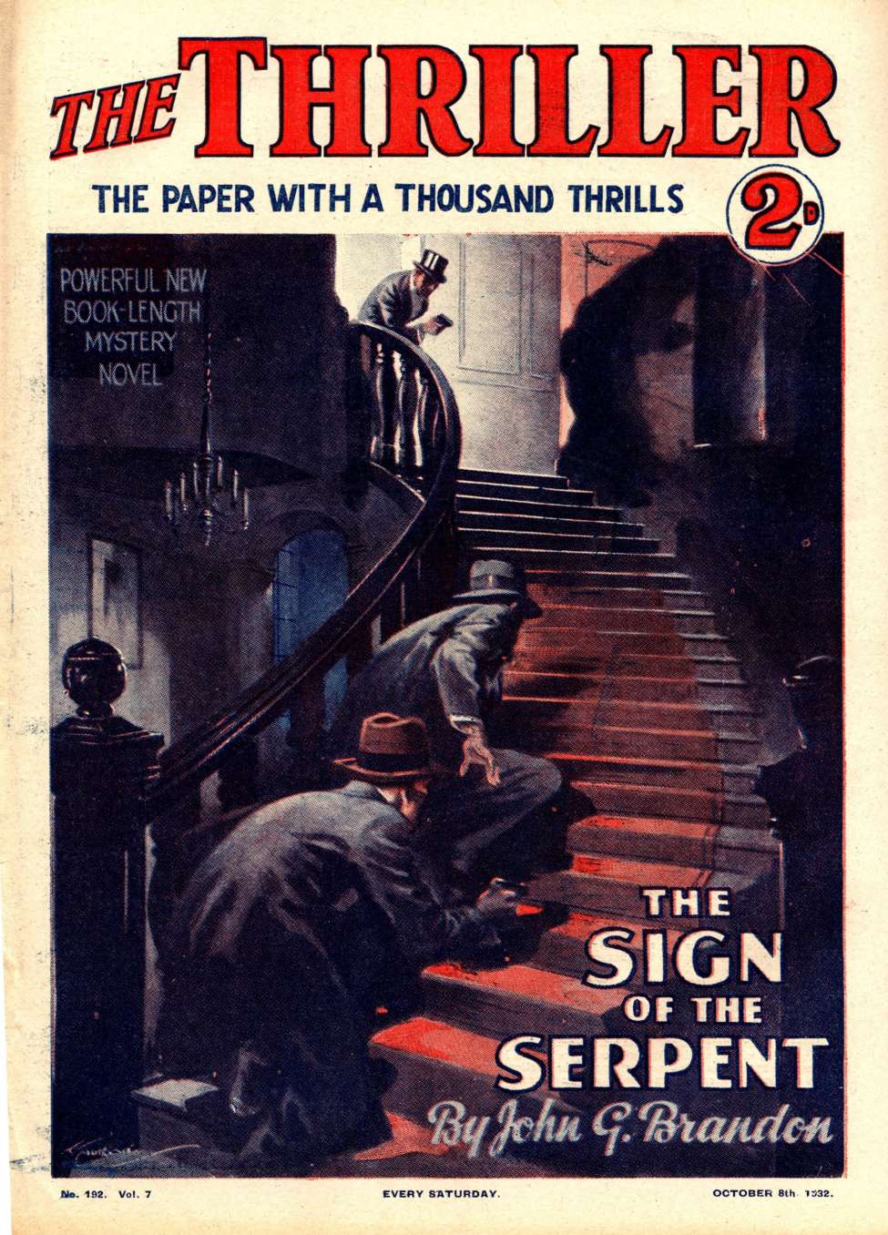 Book Cover For The Thriller 192