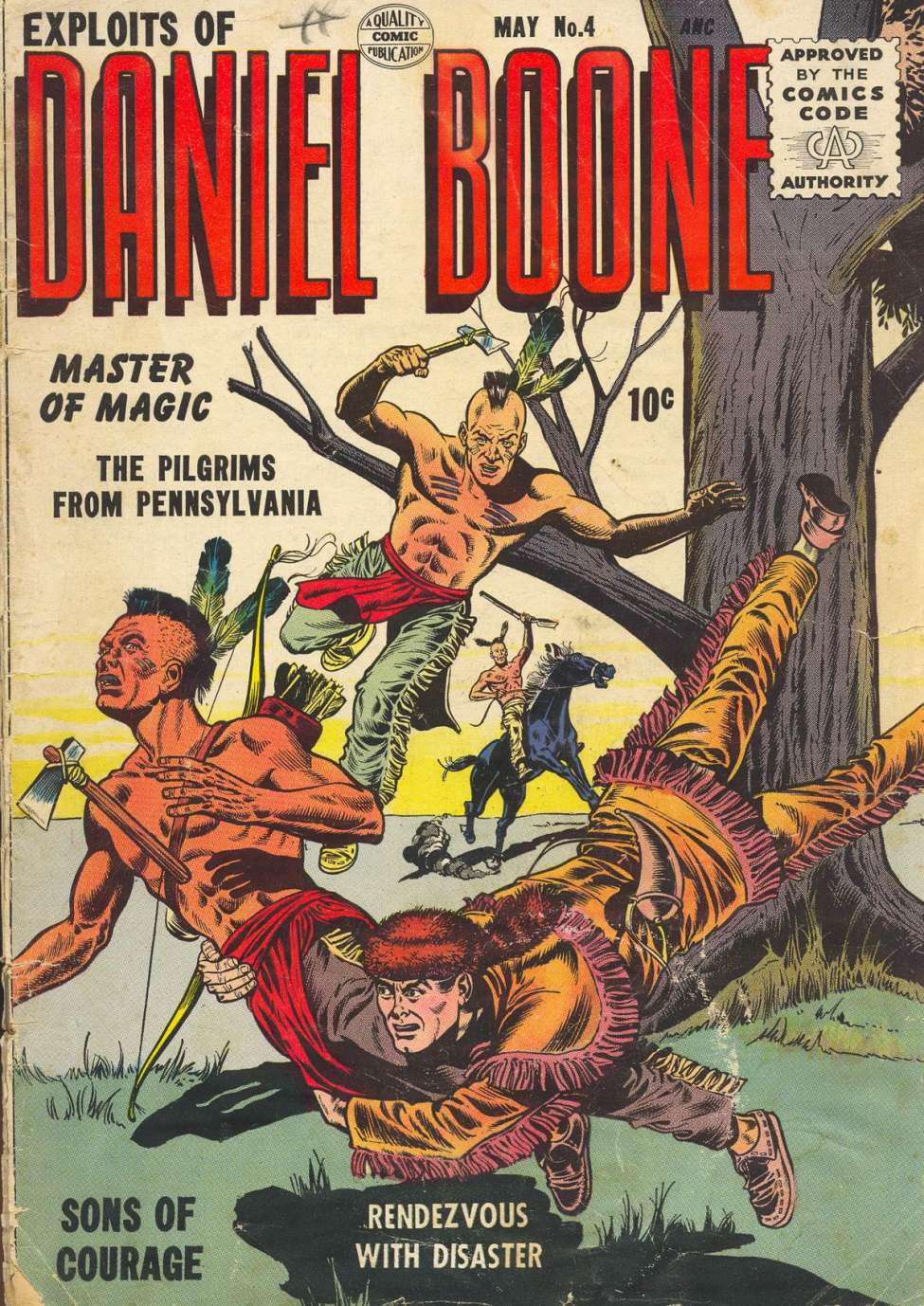 Book Cover For Exploits of Daniel Boone 4