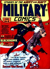 Large Thumbnail For Military Comics 6 - Version 1
