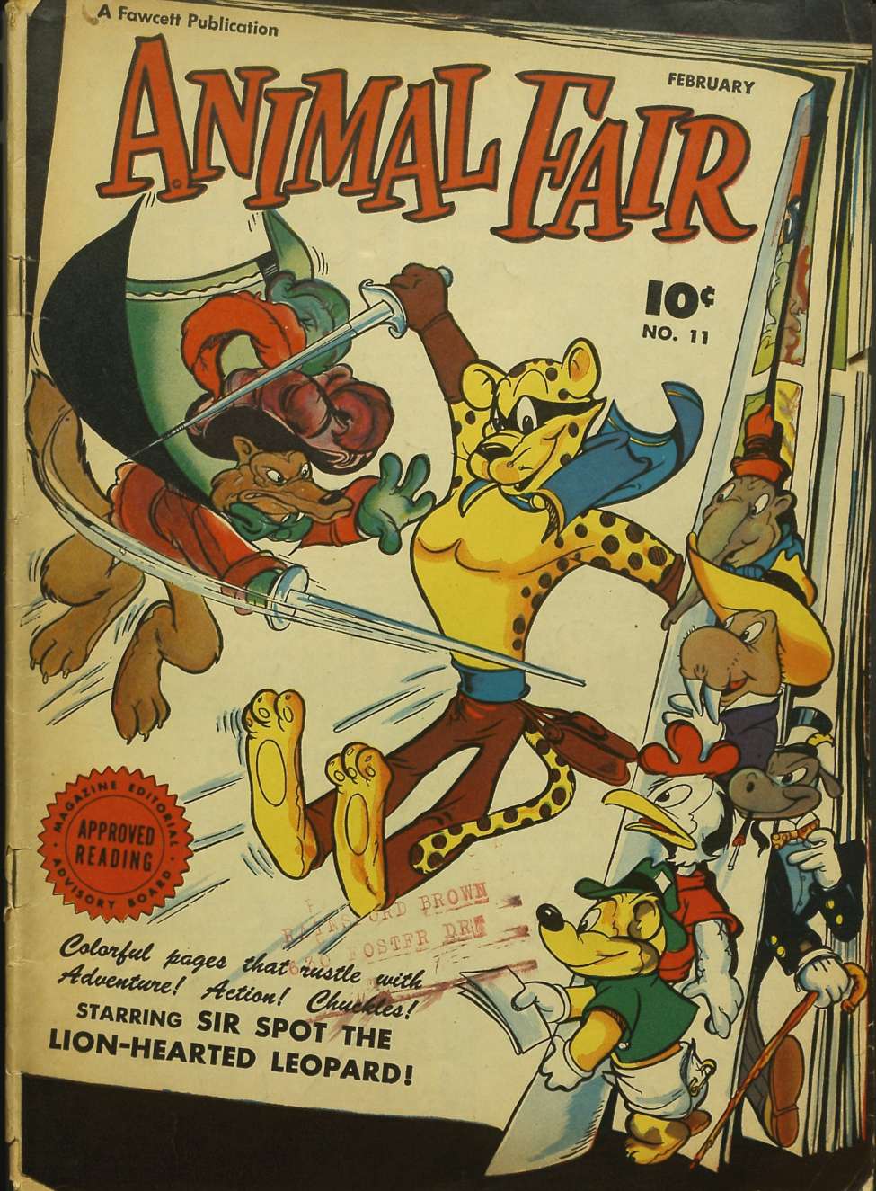 Animal Fair 11 (Fawcett) - Comic Book Plus