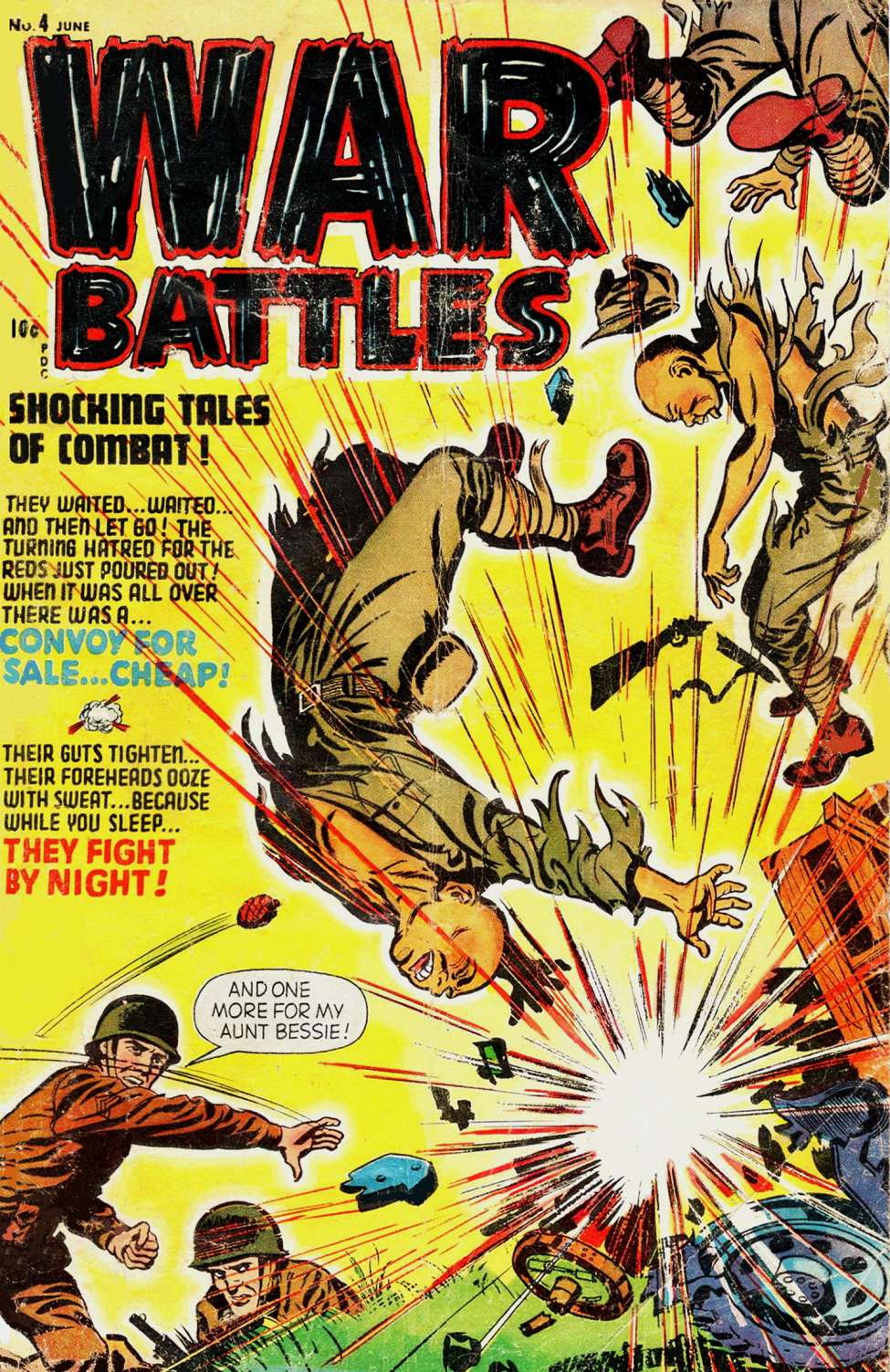 Comic Book Cover For War Battles 4 (alt) - Version 2