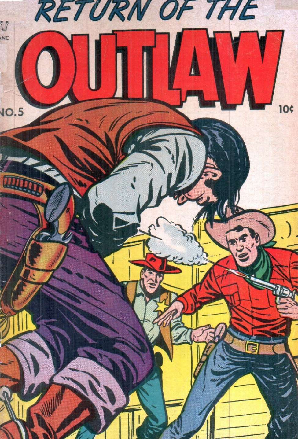 Book Cover For Return of the Outlaw 5
