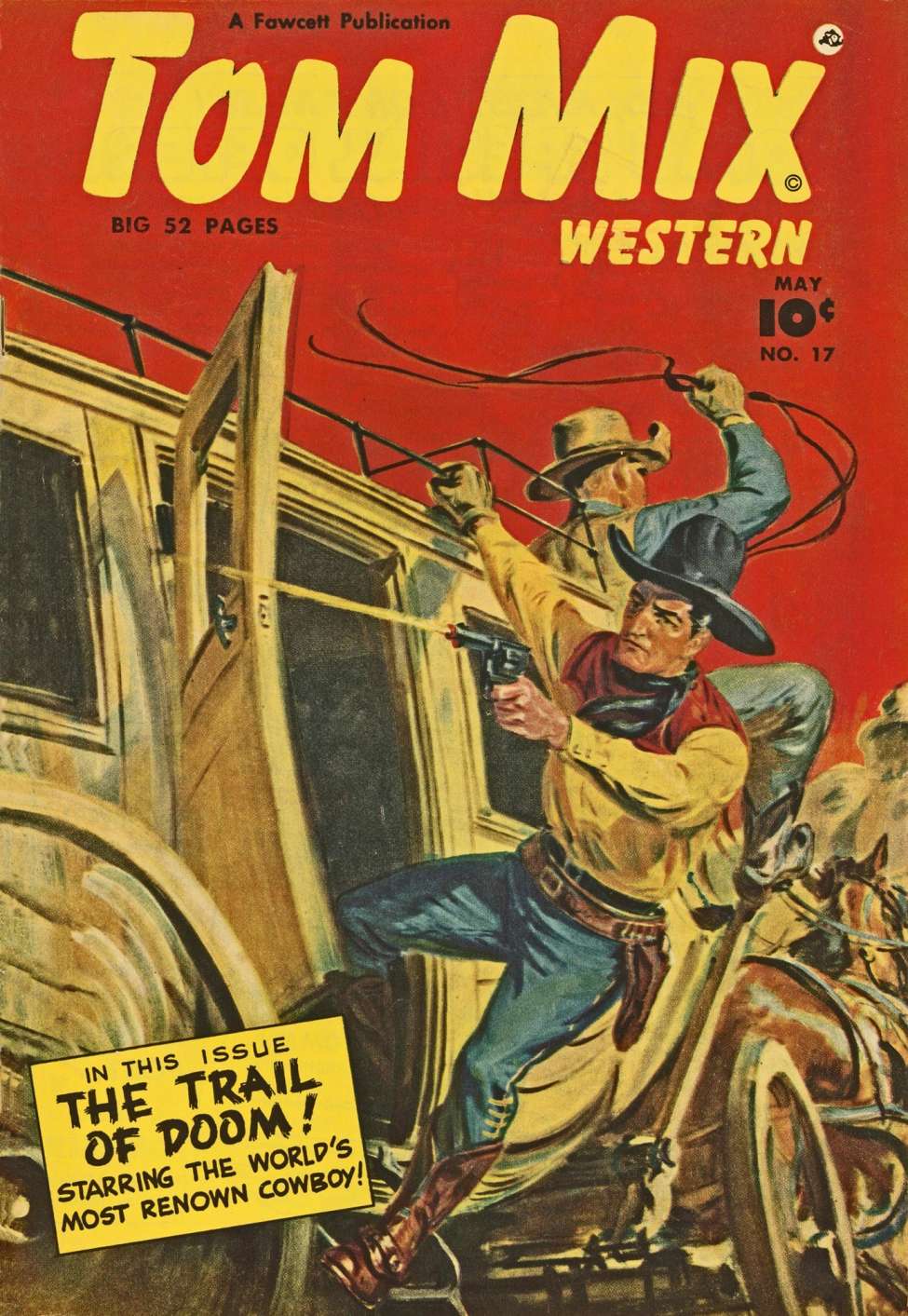 Book Cover For Tom Mix Western 17