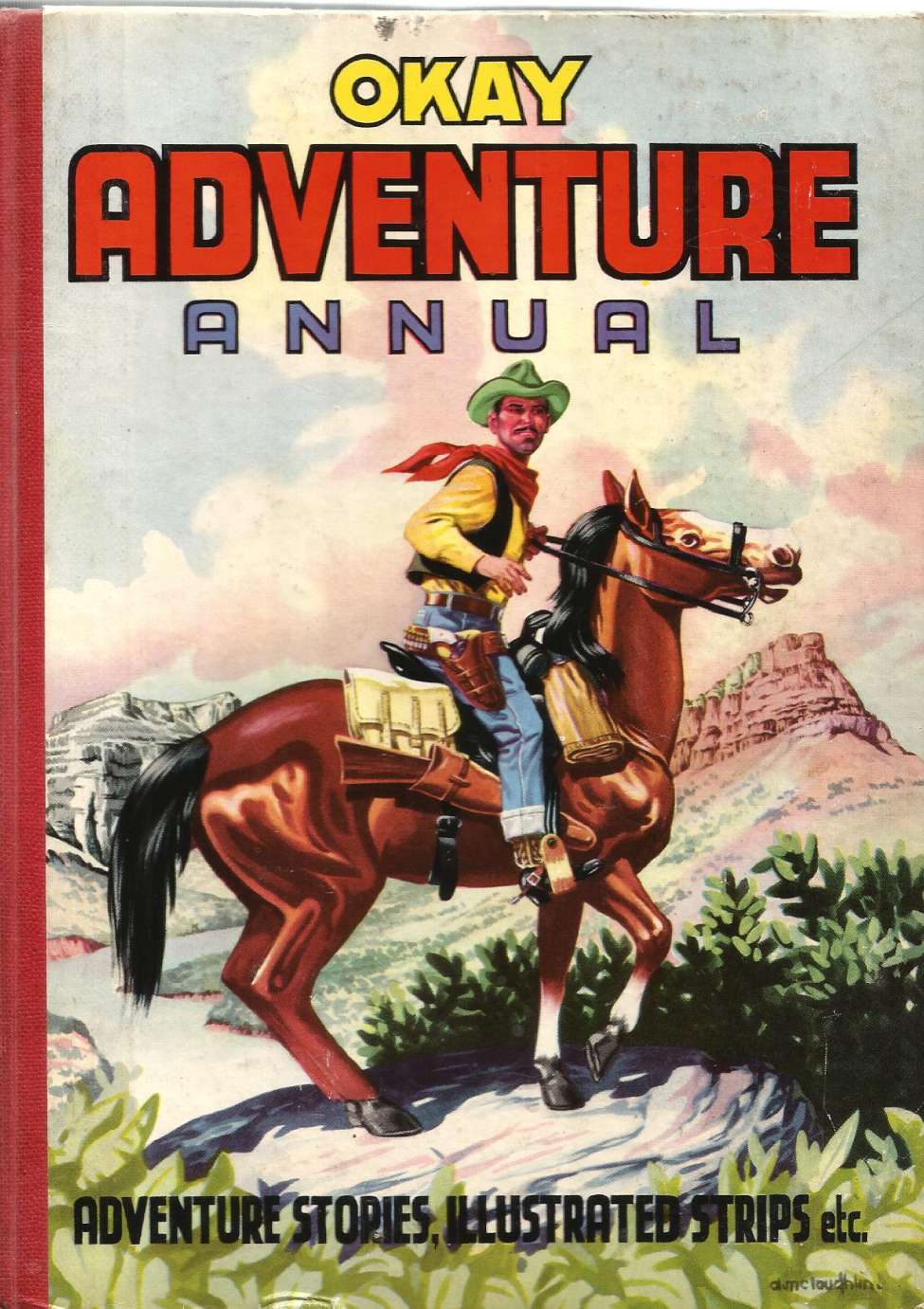 Book Cover For Okay Adventure Annual 2