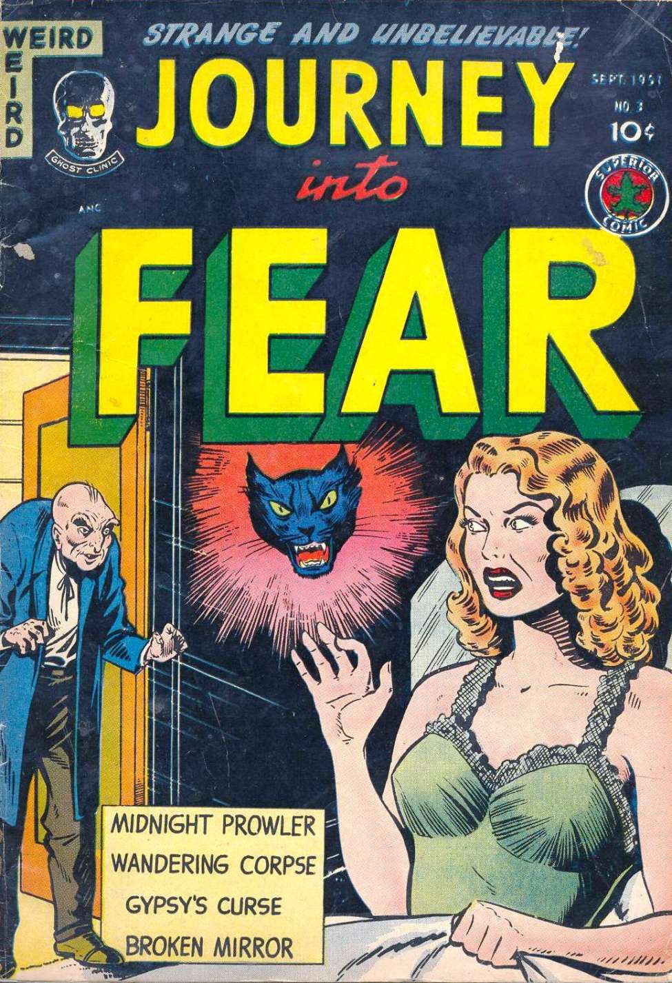 Comic Book Cover For Journey into Fear 3