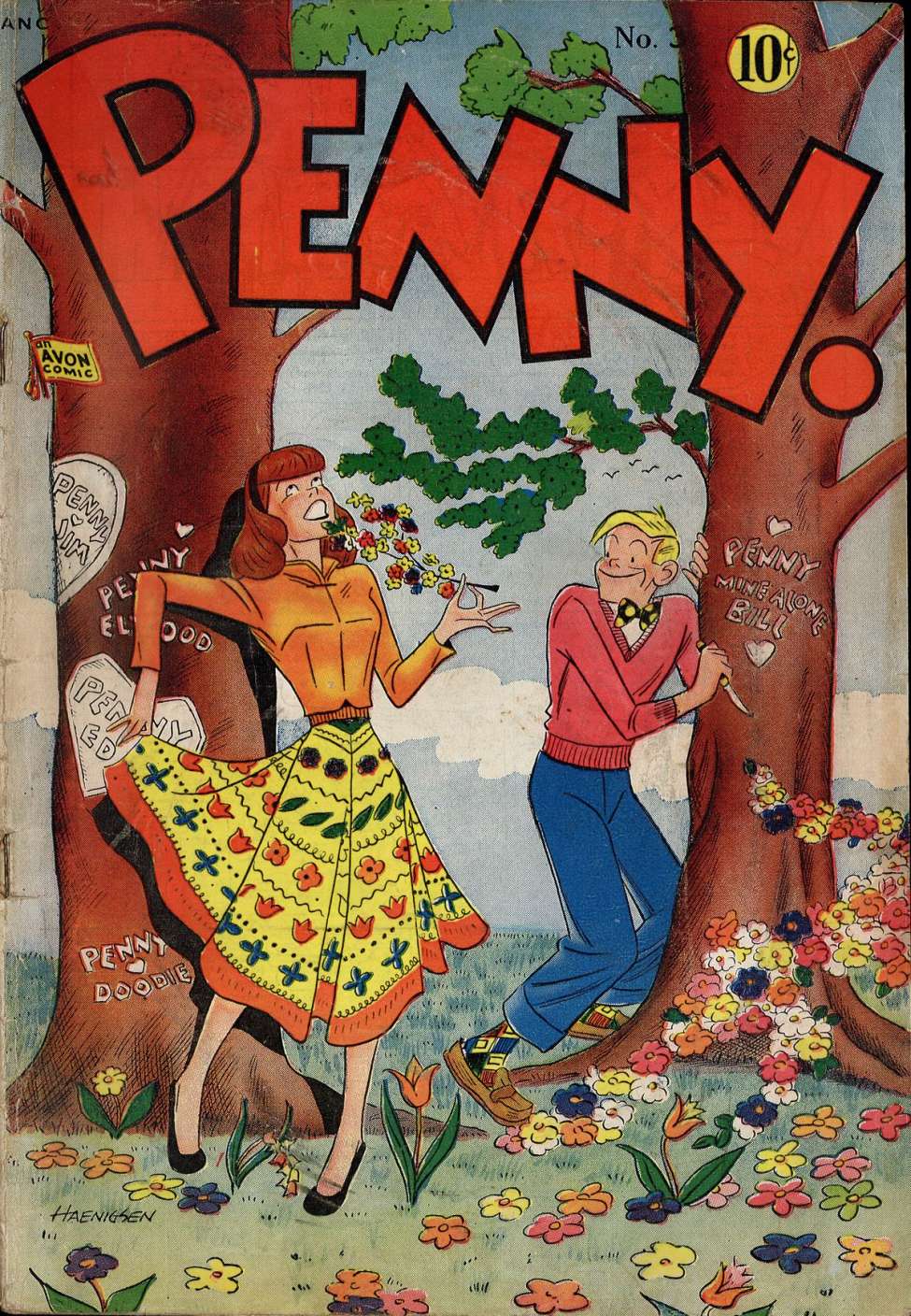 Comic Book Cover For Penny 3