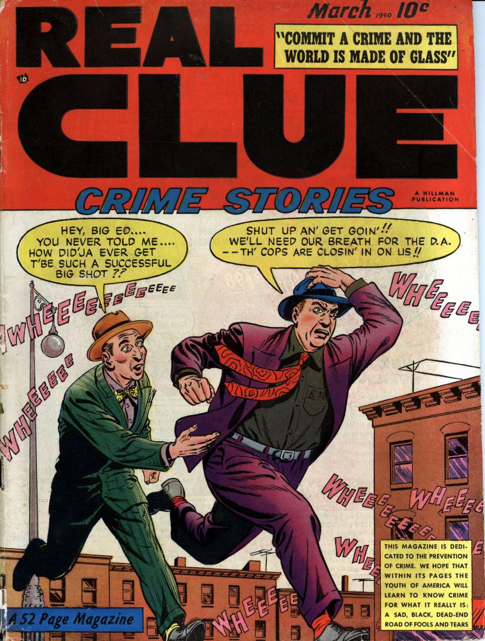 Book Cover For Real Clue Crime Stories v5 1