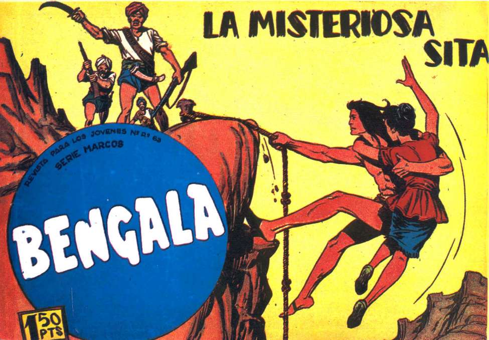Comic Book Cover For Bengala 37 - La Misteriosa Sita