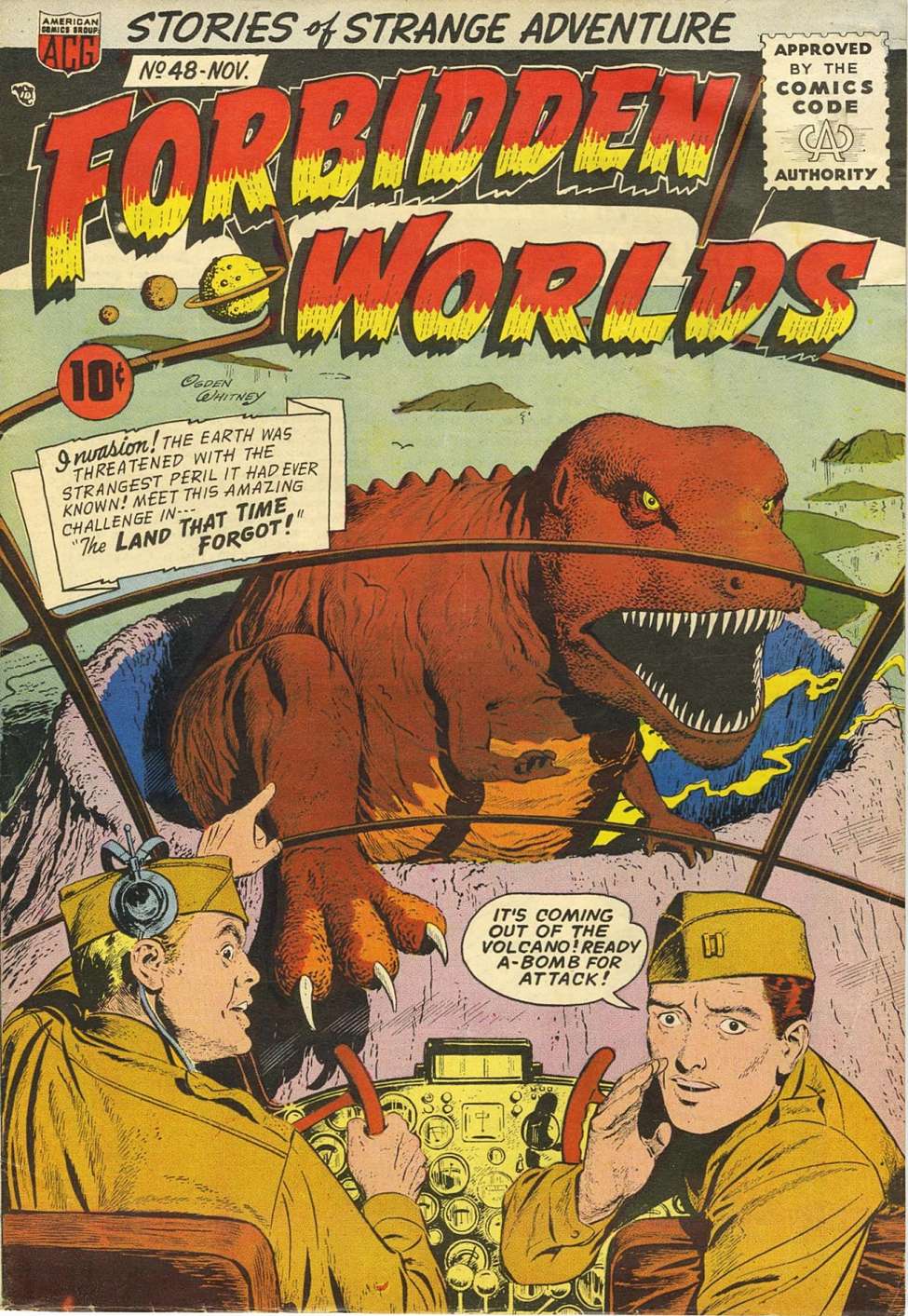 Comic Book Cover For Forbidden Worlds 48