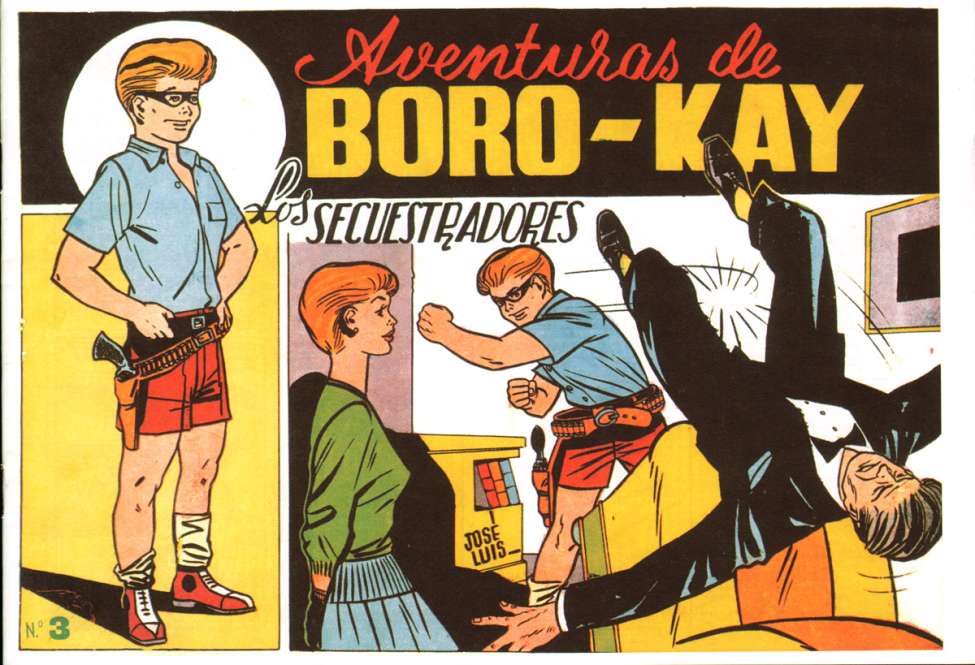 Comic Book Cover For Boro-Kay 3 - Los Secuestradores