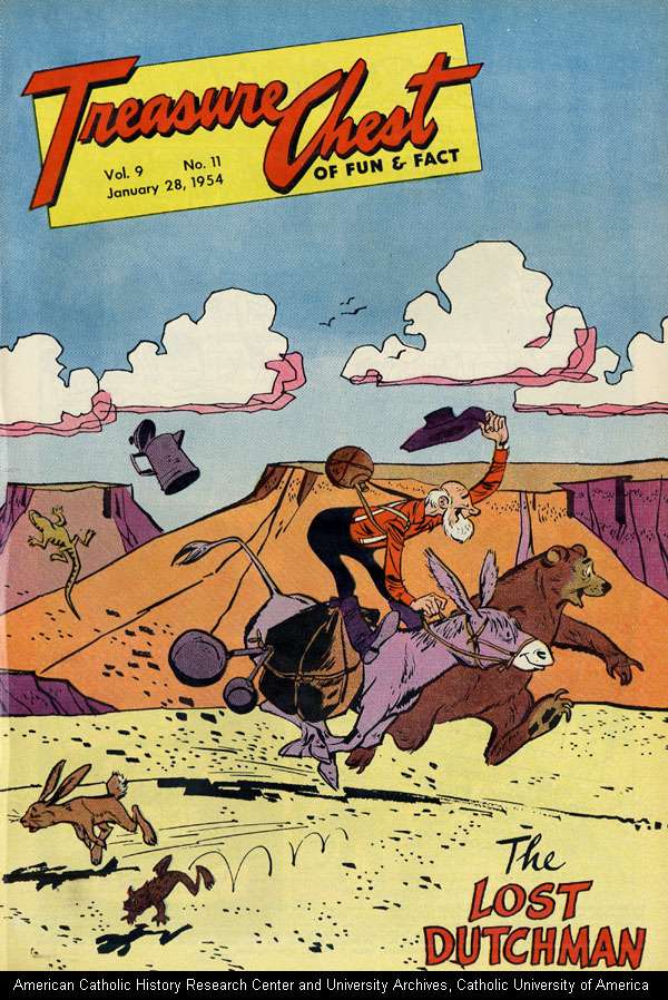 Comic Book Cover For Treasure Chest of Fun and Fact v9 11