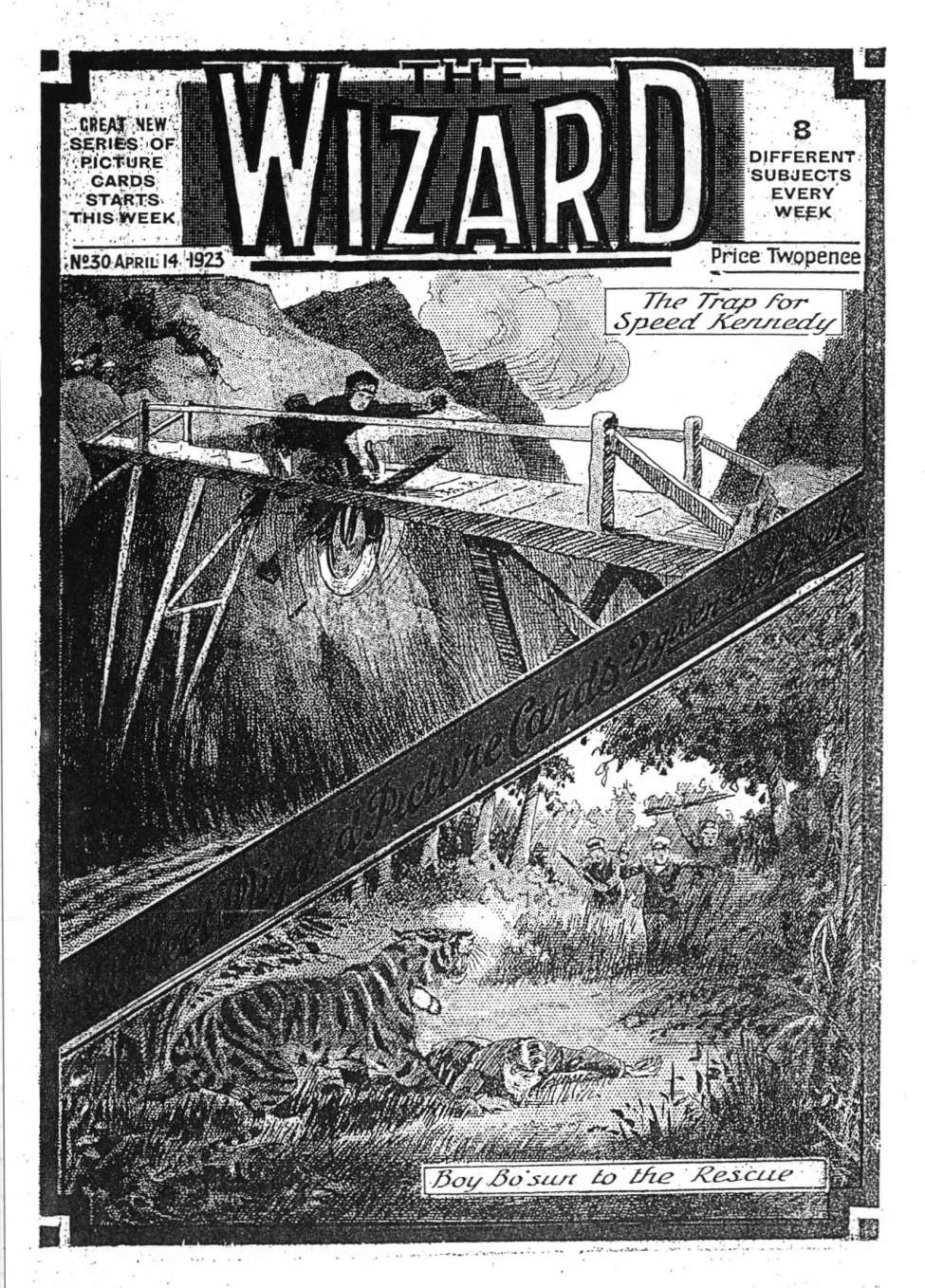 Comic Book Cover For The Wizard 30