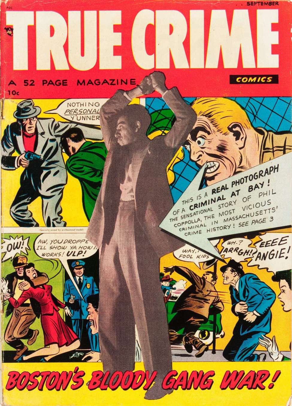 Comic Book Cover For True Crime Comics v2 1 - Version 2