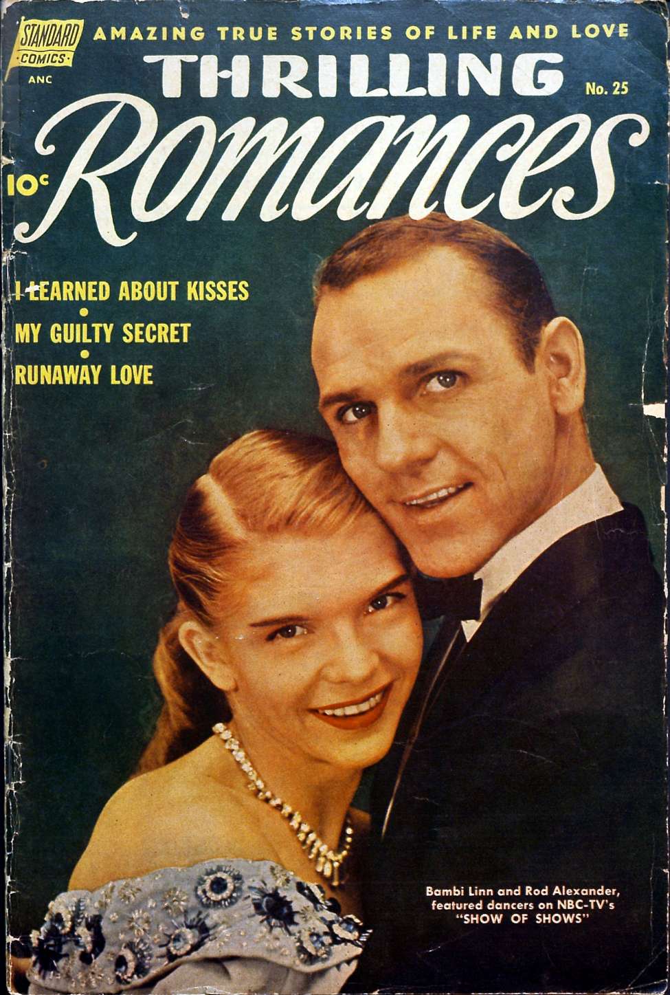 Book Cover For Thrilling Romances 25
