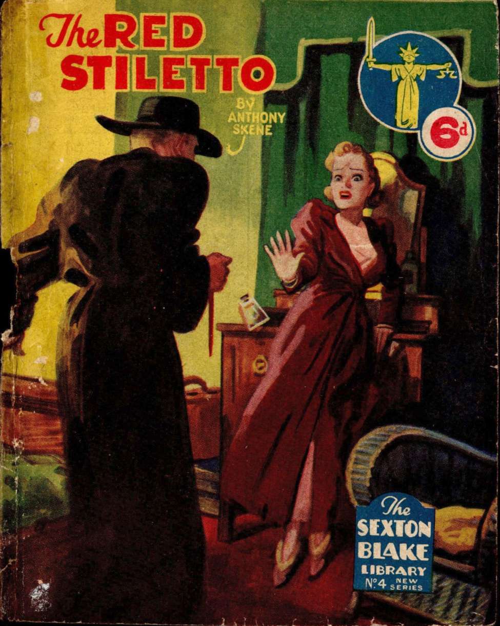 Book Cover For Sexton Blake Library S3 4 - The Red Stiletto