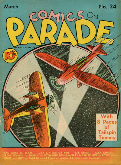 Comic Book Cover For Comics on Parade 24