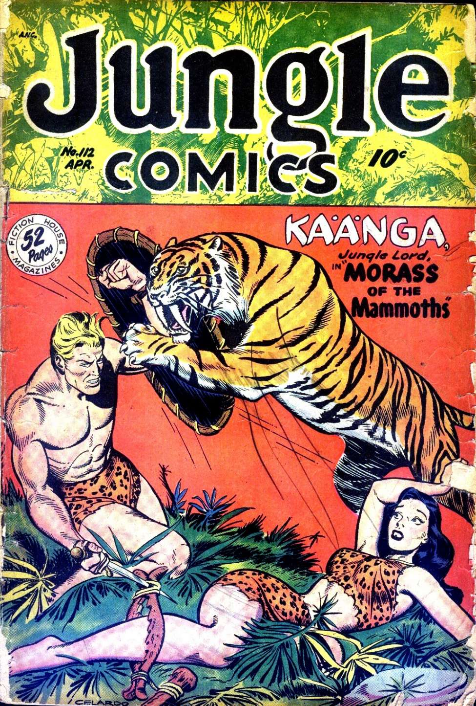 Book Cover For Jungle Comics 112