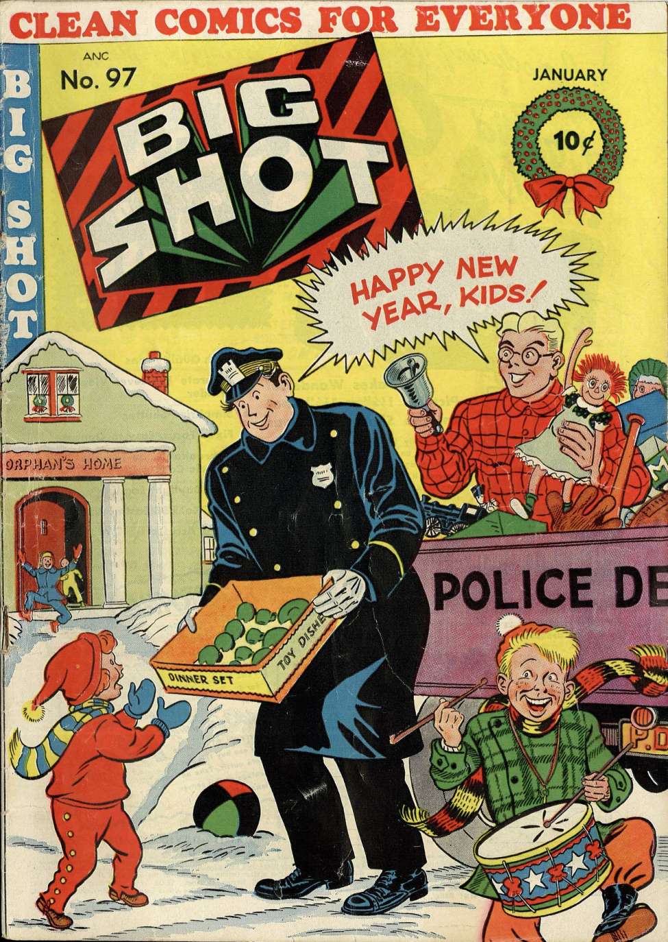 Comic Book Cover For Big Shot 97