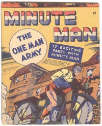 Large Thumbnail For Mighty Midget Comics - Minute Man
