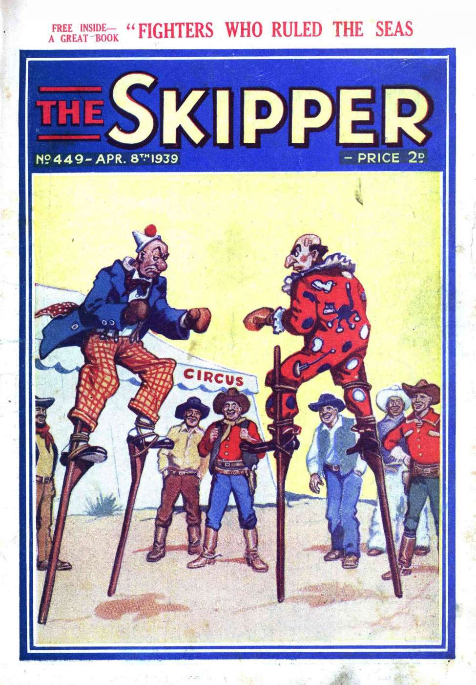 Comic Book Cover For The Skipper 449