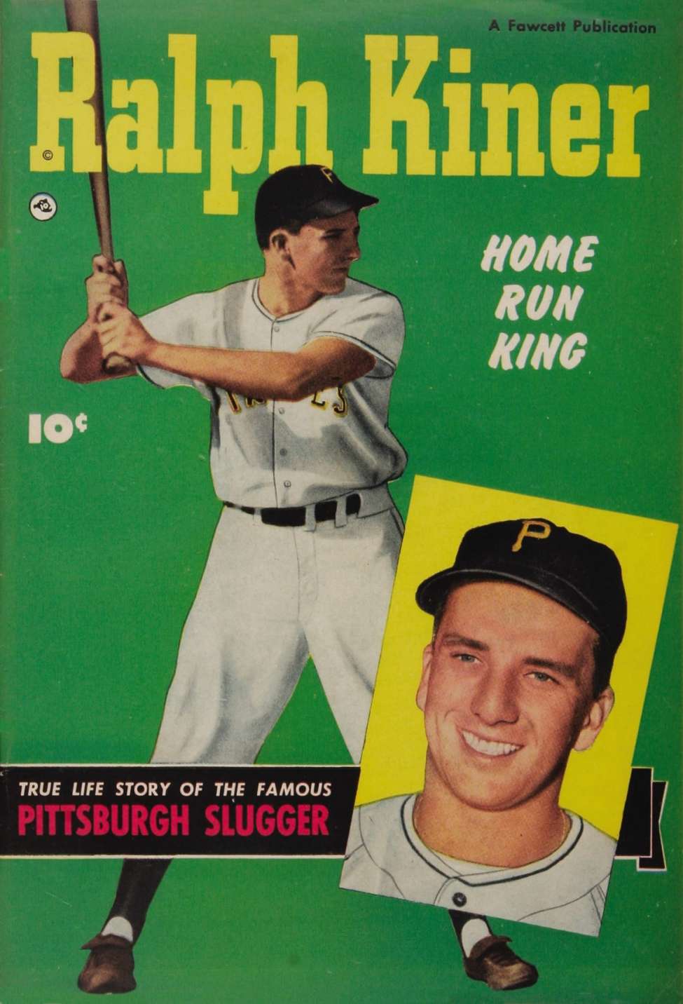 Comic Book Cover For Ralph Kiner