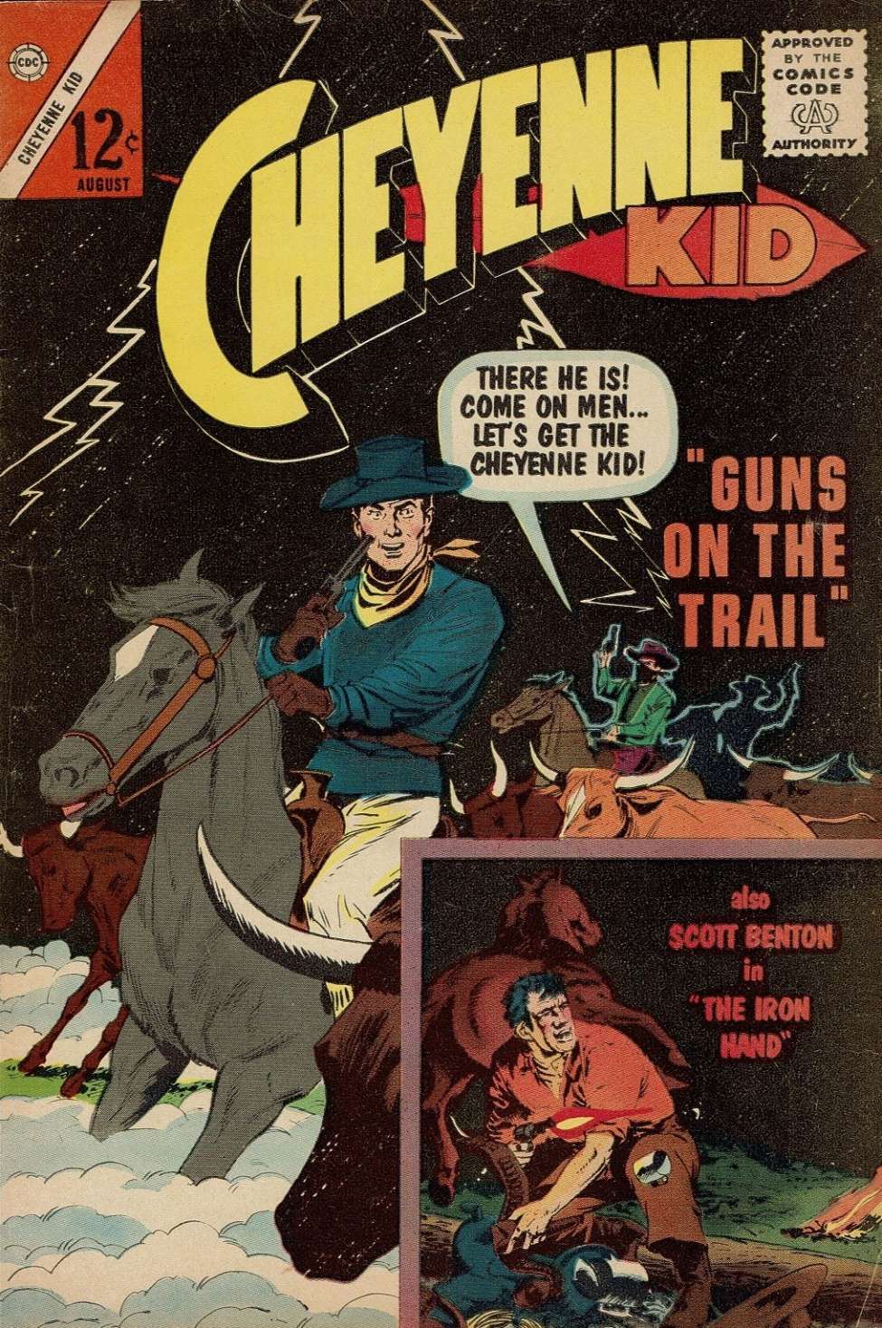 Comic Book Cover For Cheyenne Kid 41
