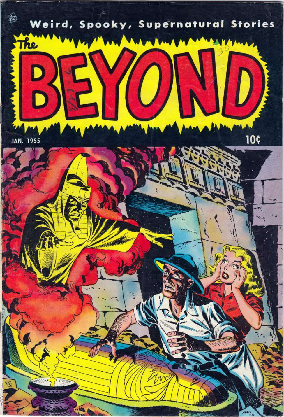 Comic Book Cover For The Beyond 30