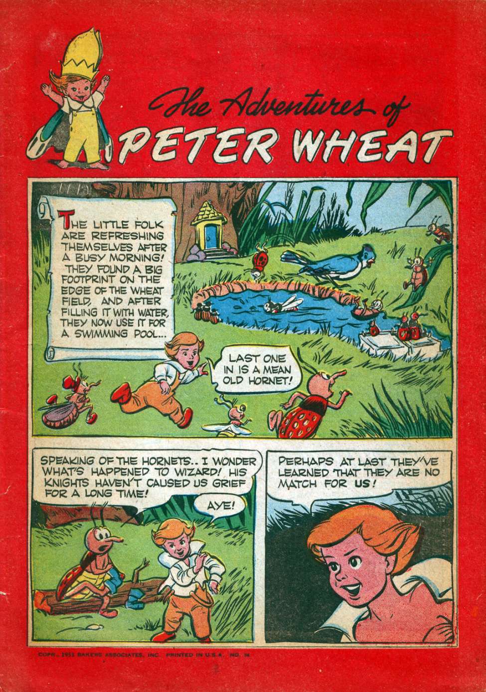 Book Cover For The Adventures of Peter Wheat 34