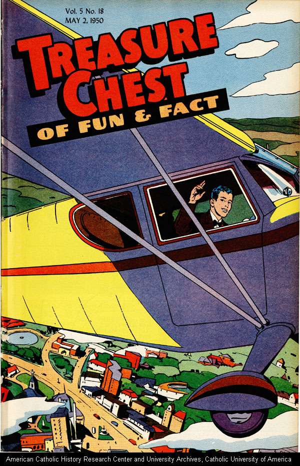 Comic Book Cover For Treasure Chest of Fun and Fact v5 18