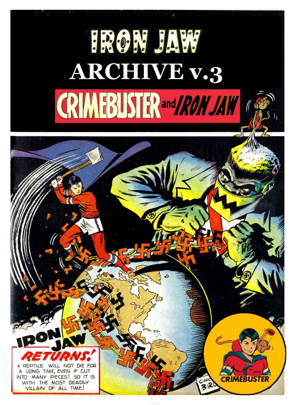 Comic Book Cover For Iron Jaw Archive v3