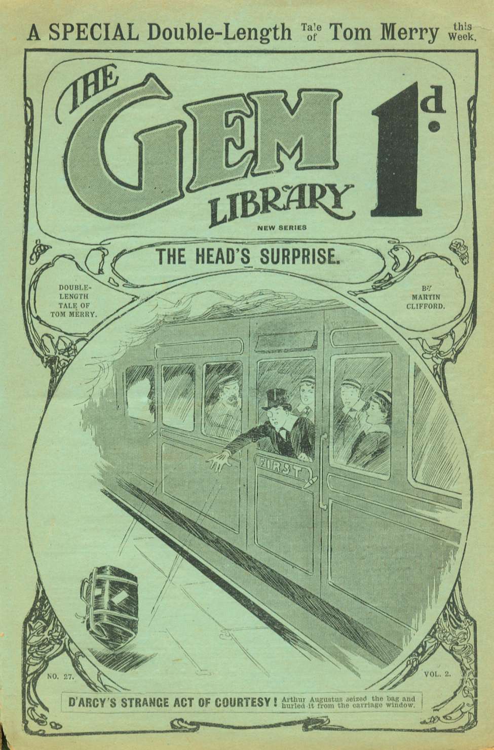 Book Cover For The Gem v2 27 - The Head’s Surprise