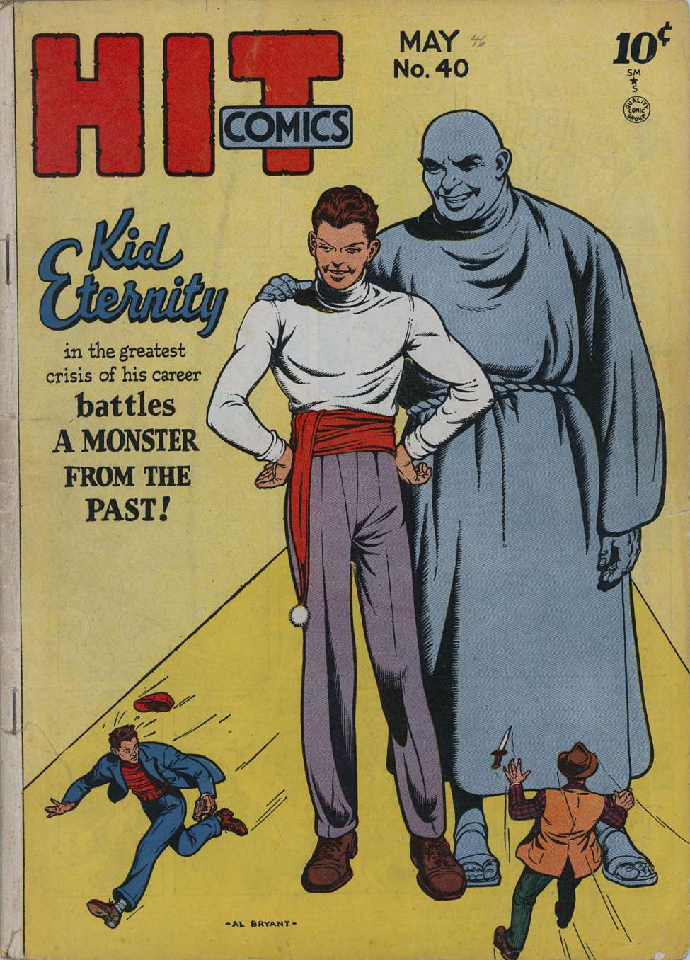 Comic Book Cover For Hit Comics 40