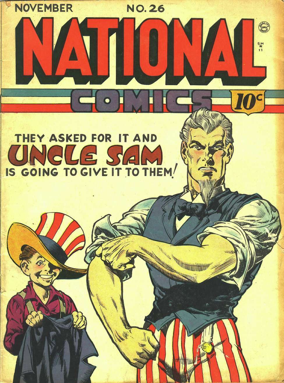 Comic Book Cover For National Comics 26