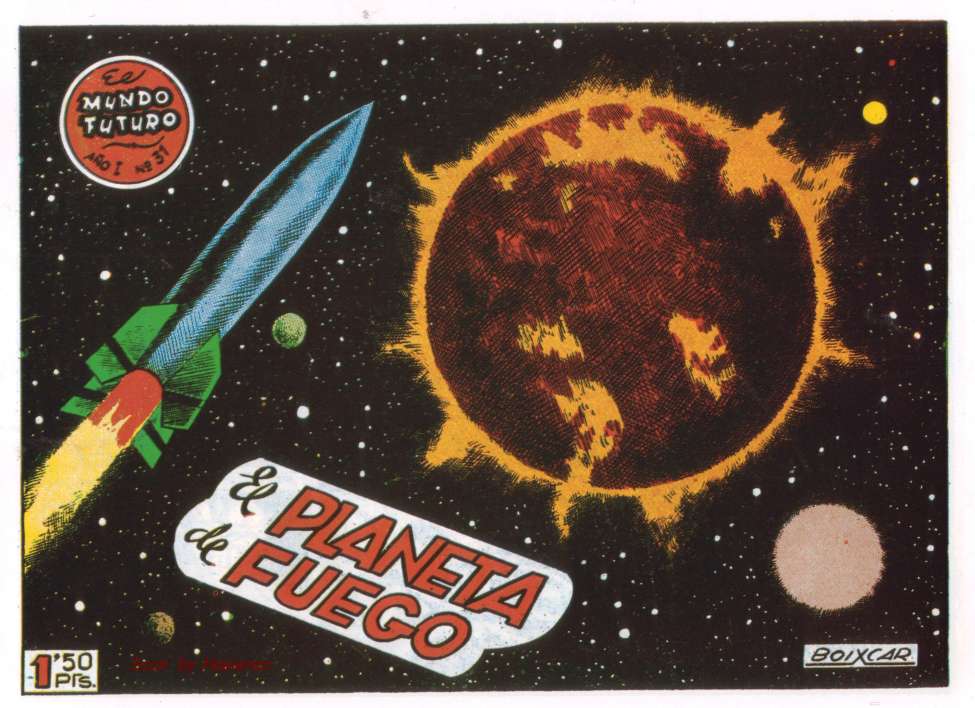 Comic Book Cover For Mundo Futuro 31 El Planeta de Fuego