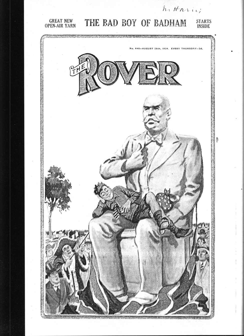 Book Cover For The Rover 645