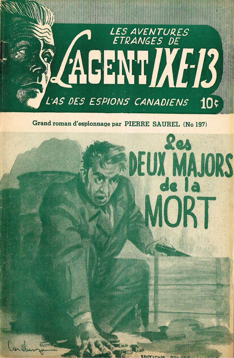 Book Cover For L'Agent IXE-13 v2 197 - Les deux majors de la mort