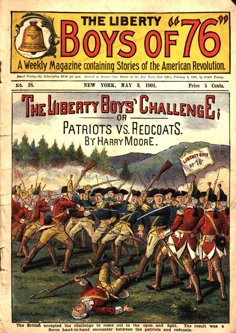 Book Cover For The Liberty Boys of 76 18 - The Liberty Boys' Challenge