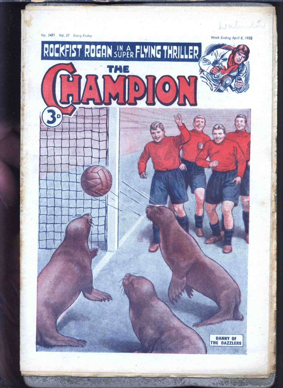 Comic Book Cover For The Champion 1471