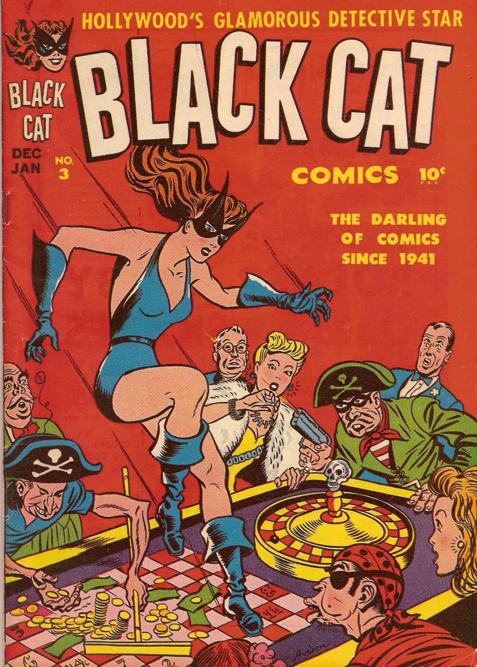 Comic Book Cover For Black Cat 3 - Version 1