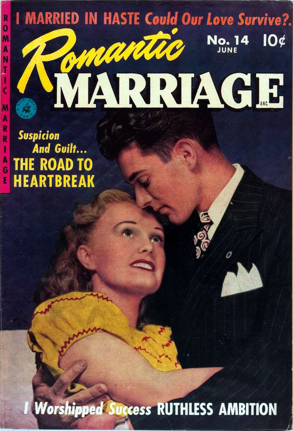 Comic Book Cover For Romantic Marriage 14