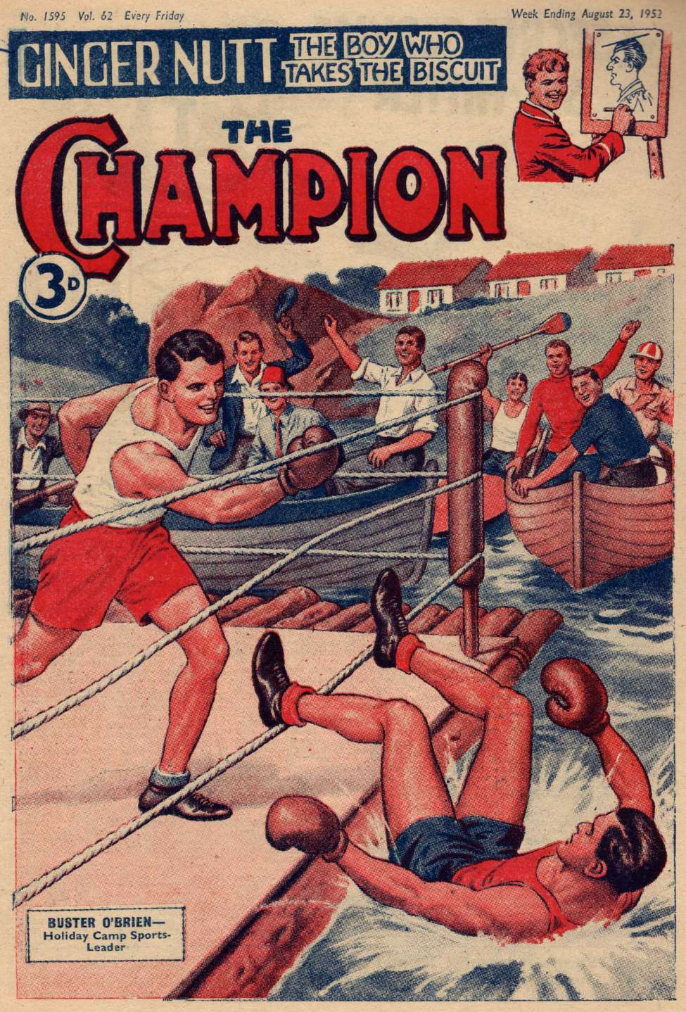 Comic Book Cover For The Champion 1595