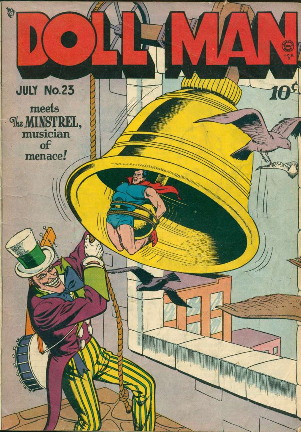 Comic Book Cover For Doll Man 23