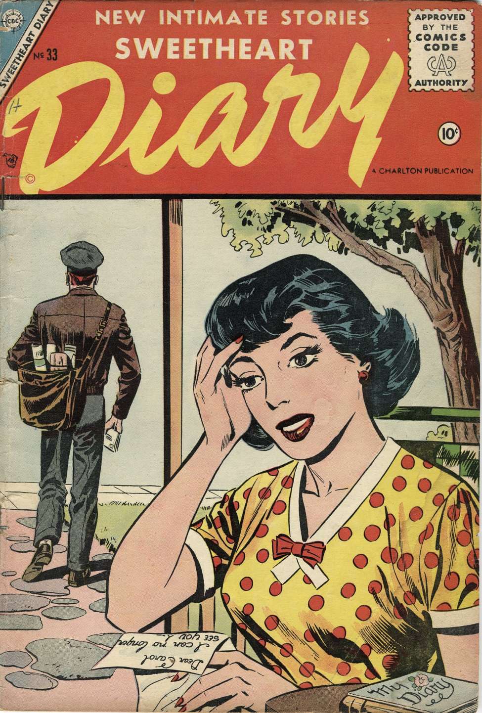 Comic Book Cover For Sweetheart Diary 33