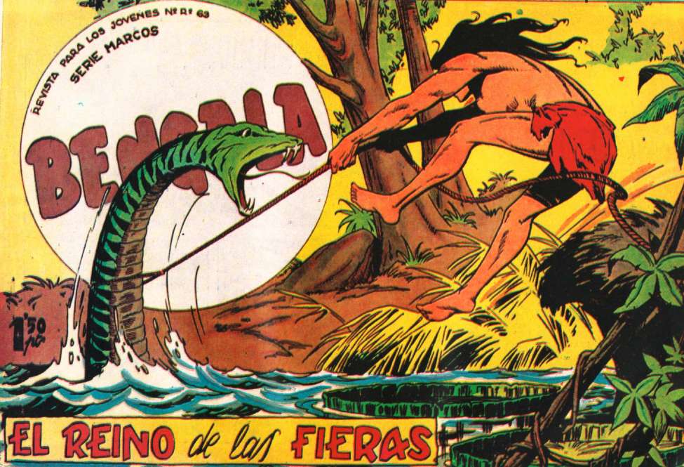 Comic Book Cover For Bengala 54 - El Reino De Las Fieras