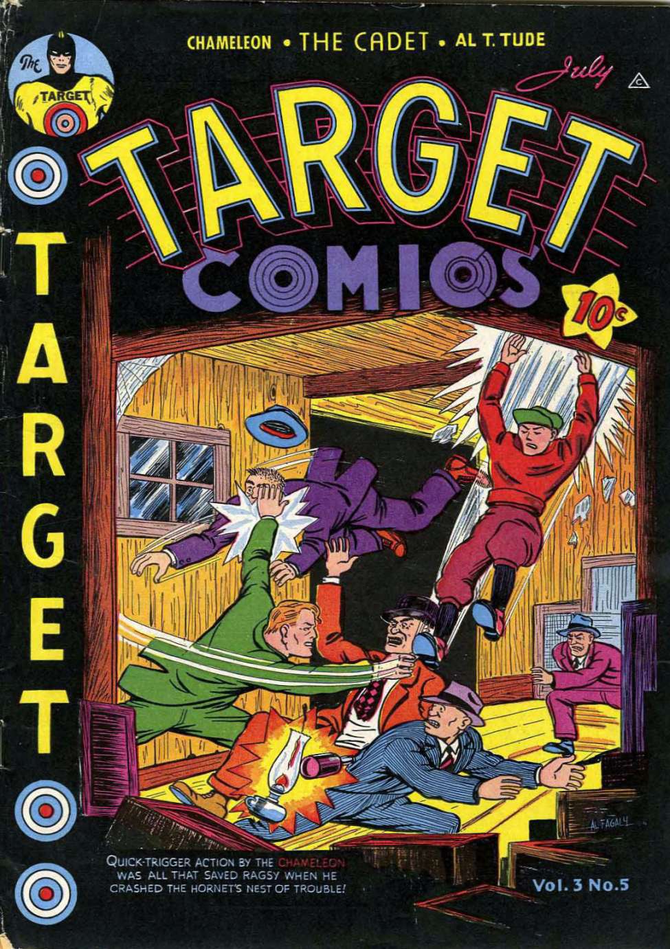 Comic Book Cover For Target Comics v3 5
