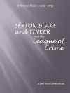 Cover For Sexton Blake and Tinker -The League of Crime