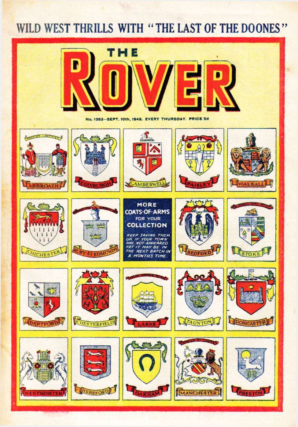 Book Cover For The Rover 1263